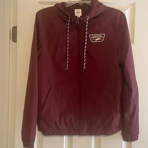 VANS hooded rain jacket, excellent condition